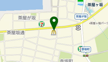 マクドナルド 茶屋ケ坂店の地図画像