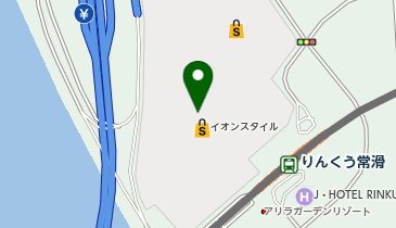マクドナルド イオンモール常滑店の地図画像