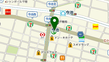 マクドナルド 今池店の地図画像