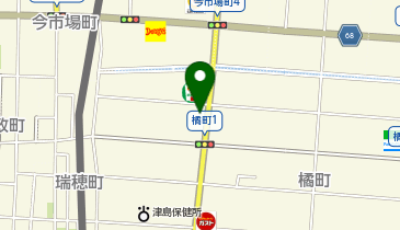 マクドナルド 津島橘町店の地図画像