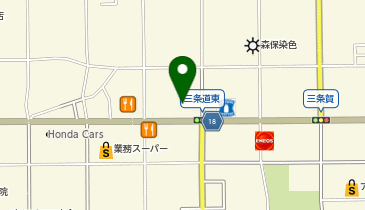 マクドナルド 一宮尾西店の地図画像