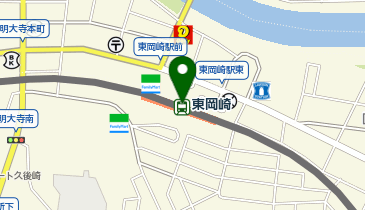 マクドナルド 東岡崎駅店の地図画像