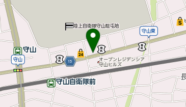 マクドナルド 守山自衛隊前店の地図画像