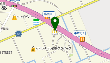 マクドナルド 伊勢店の地図画像