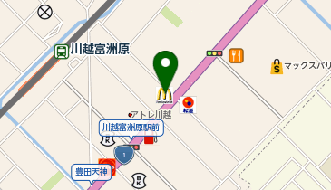 マクドナルド 1号線川越町店の地図画像