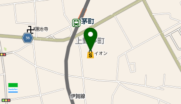 マクドナルド イオン伊賀上野店の地図画像