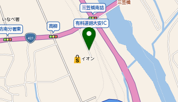 マクドナルド イオン大安店の地図画像