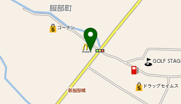 マクドナルド 伊賀上野店の地図画像