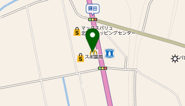 マクドナルド 北勢マックスバリュ店の地図画像