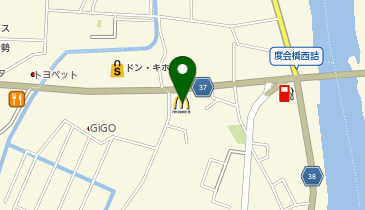 マクドナルド 伊勢宮川店の地図画像