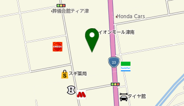 マクドナルド イオンモール津南店の地図画像