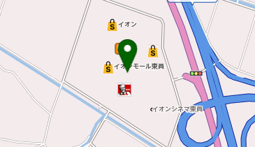 マクドナルド イオンモール東員店の地図画像