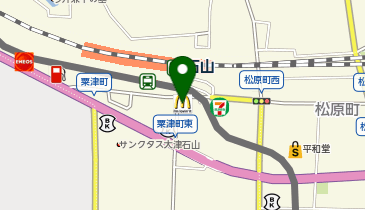 マクドナルド 石山駅前店の地図画像