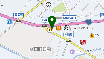 マクドナルド 水口店の地図画像