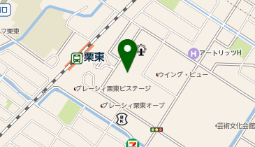 マクドナルド 栗東アルプラザ店の地図画像