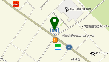 マクドナルド 1号線甲西店の地図画像