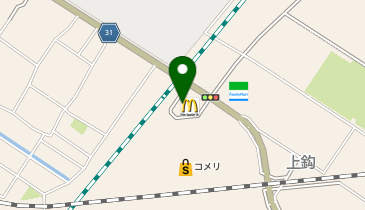 マクドナルド 栗東パワーコメリ店の地図画像