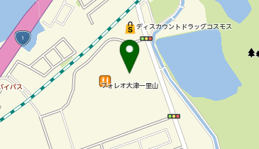 マクドナルド フォレオ大津一里山店の地図画像