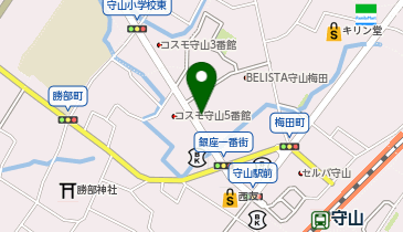 マクドナルド 守山フレンドタウン店の地図画像