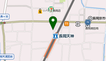 マクドナルド 長岡天神店の地図画像