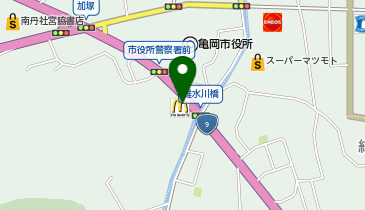 マクドナルド 9号線亀岡店の地図画像