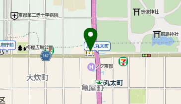 マクドナルド 烏丸丸太町店の地図画像