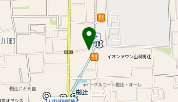 マクドナルド 山科椥辻店の地図画像
