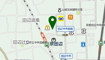 マクドナルド 京田辺アルプラザ店の地図画像