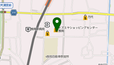マクドナルド 長岡イズミヤ店の地図画像