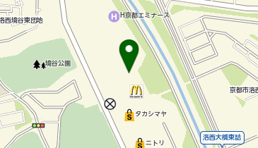 マクドナルド 洛西ニュータウン店の地図画像