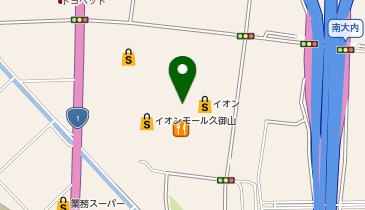 マクドナルド イオンモール久御山店の地図画像