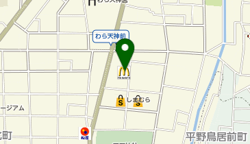 マクドナルド 金閣寺店の地図画像