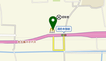 マクドナルド 24号城陽店の地図画像