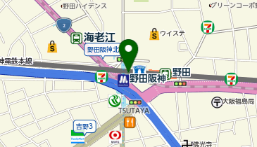 マクドナルド 野田阪神店の地図画像
