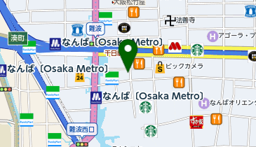 マクドナルド 戎橋南店の地図画像