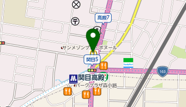 マクドナルド 国道関目店の地図画像