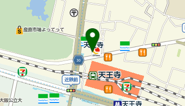 マクドナルド 天王寺北口店の地図画像