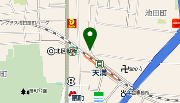 マクドナルド 天満駅前店の地図画像