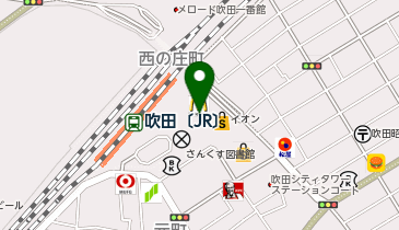 マクドナルド 吹田さんくす店の地図画像