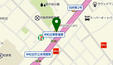 マクドナルド 岸和田店の地図画像