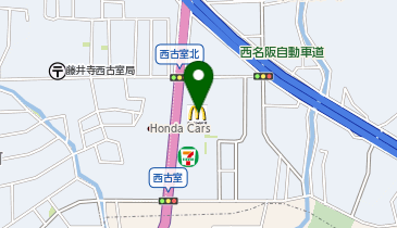 マクドナルド 外環藤井寺店の地図画像