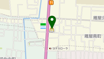 マクドナルド 外環四条畷店の地図画像