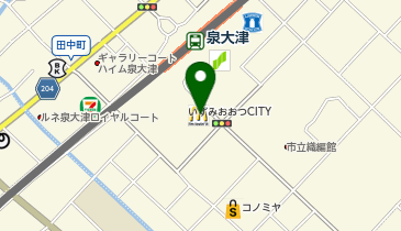 マクドナルド 泉大津アルザ店の地図画像
