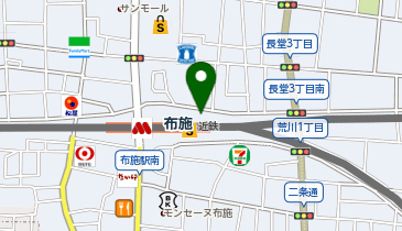 マクドナルド 布施近商店の地図画像