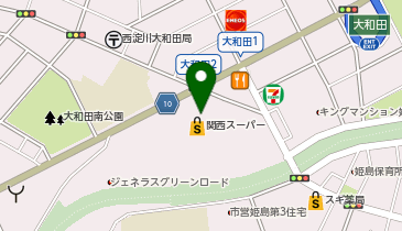 マクドナルド 大和田メラード店の地図画像