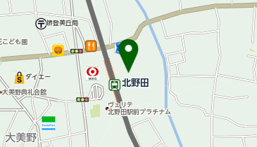 マクドナルド 北野田駅東口店の地図画像