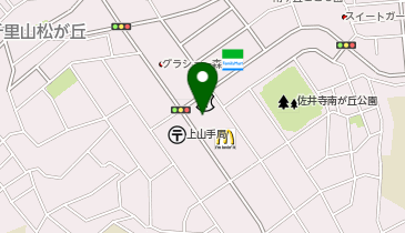 マクドナルド 佐井寺関西スーパー店の地図画像