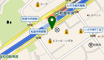 マクドナルド エコールいずみ店の地図画像
