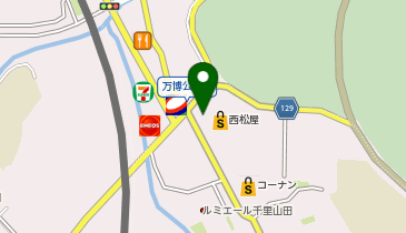 マクドナルド 千里山田コーナン店の地図画像
