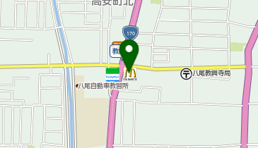 マクドナルド 外環教興寺店の地図画像